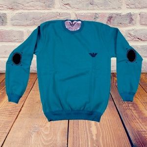 ARMANI Long Sleeve Crew Comfortable Sweater for Kids Boys
